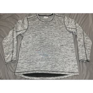 Duluth Trading Men’s XL Activewear Pullover Heather Gray Long Sleeve